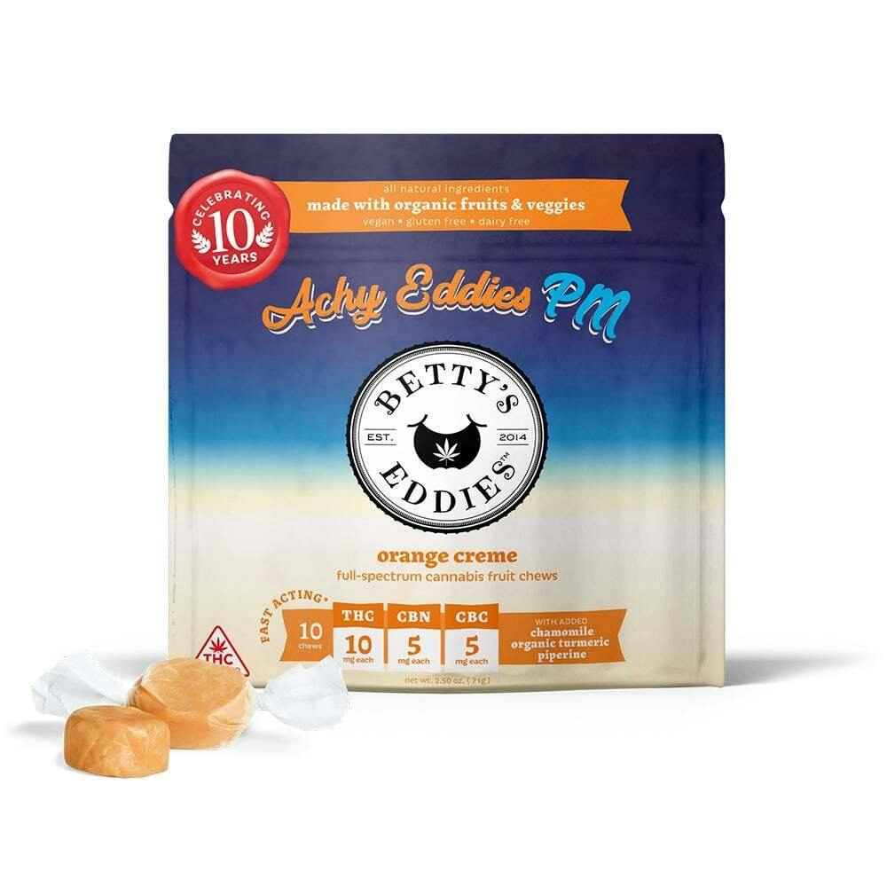 Betty's Eddies Orange Creme 100mg Taffy
