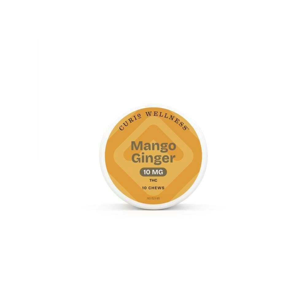 Curio Wellness Mango Ginger Gummy 100mg