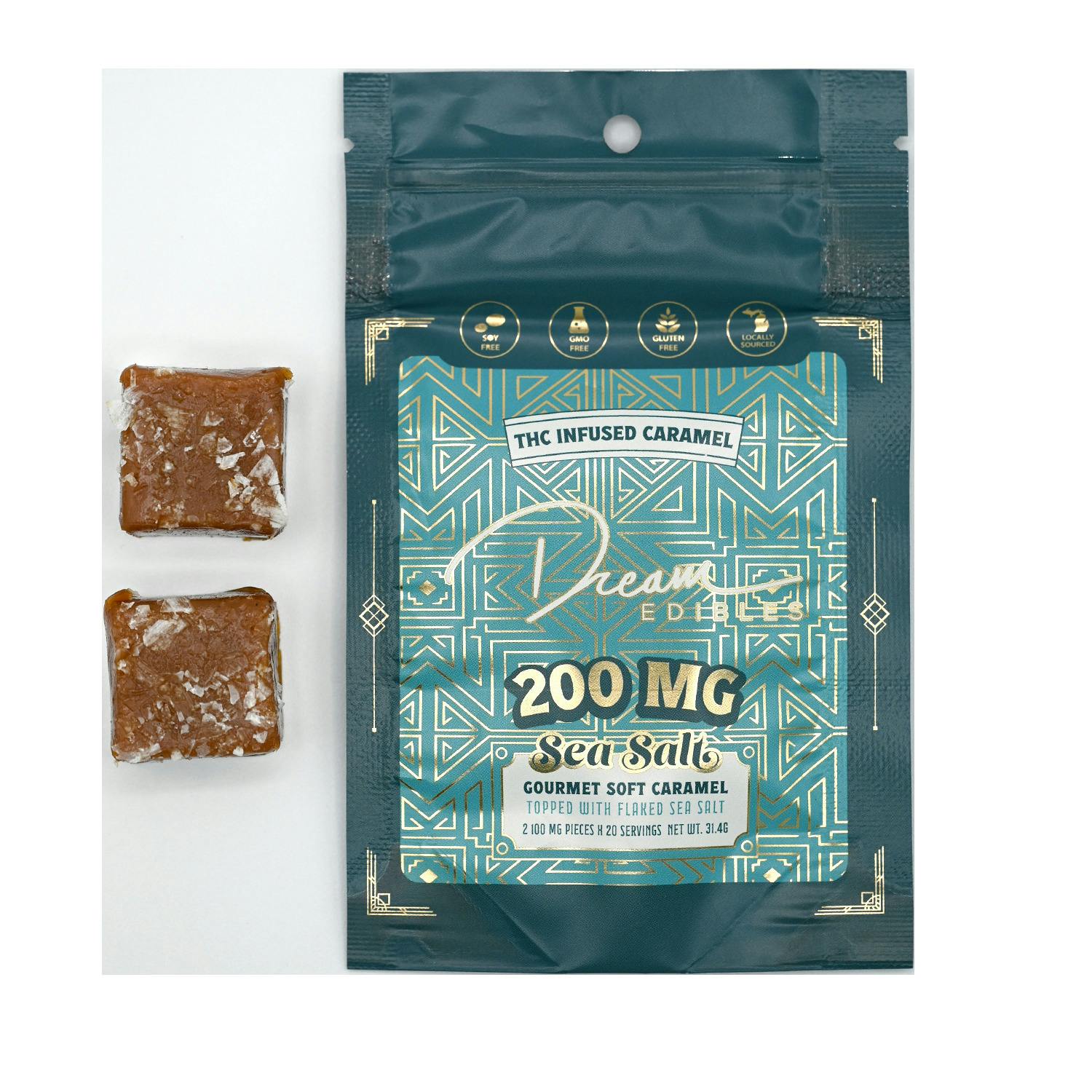 Dream Edibles | Sea Salt Caramel