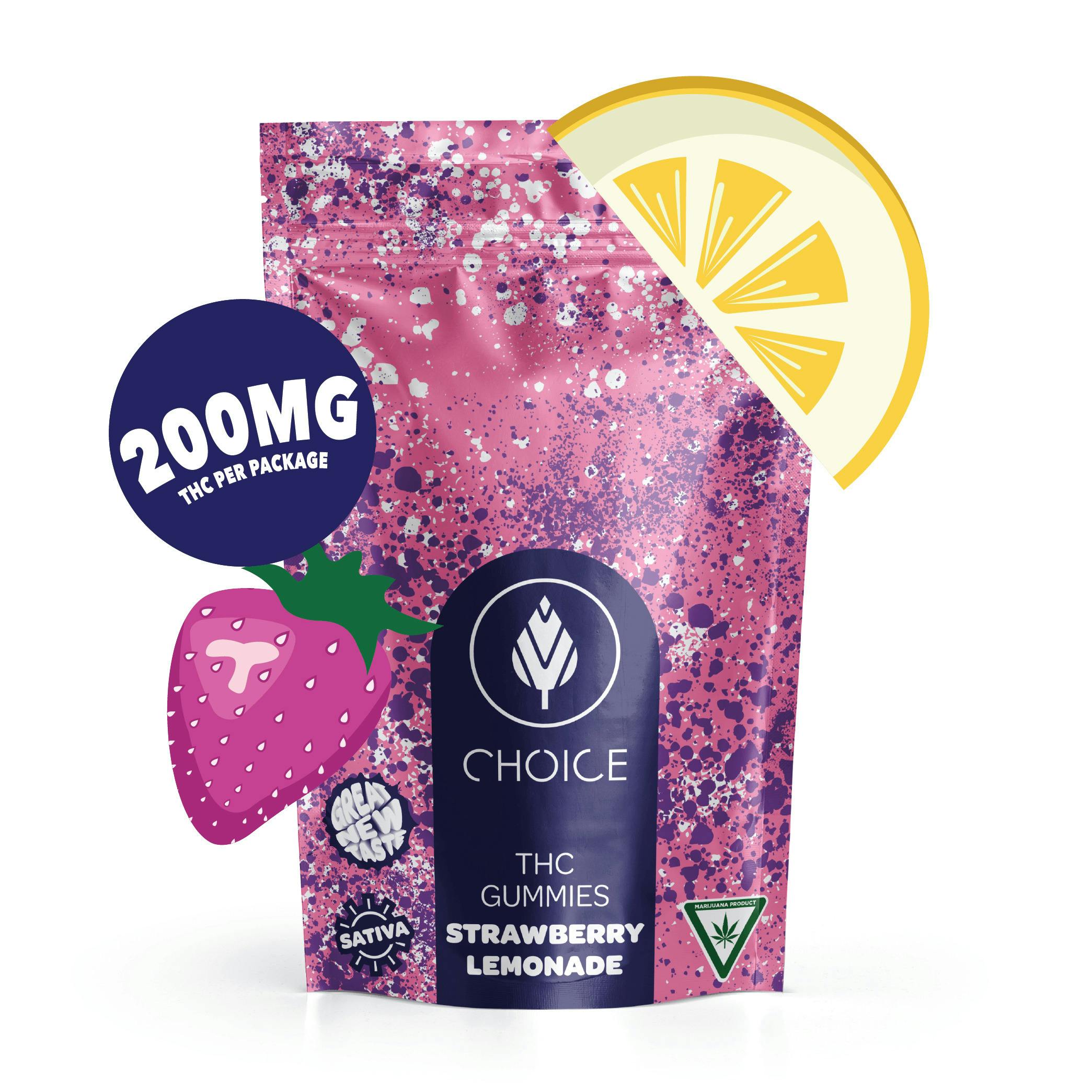 Choice | Strawberry Lemonade Gummies