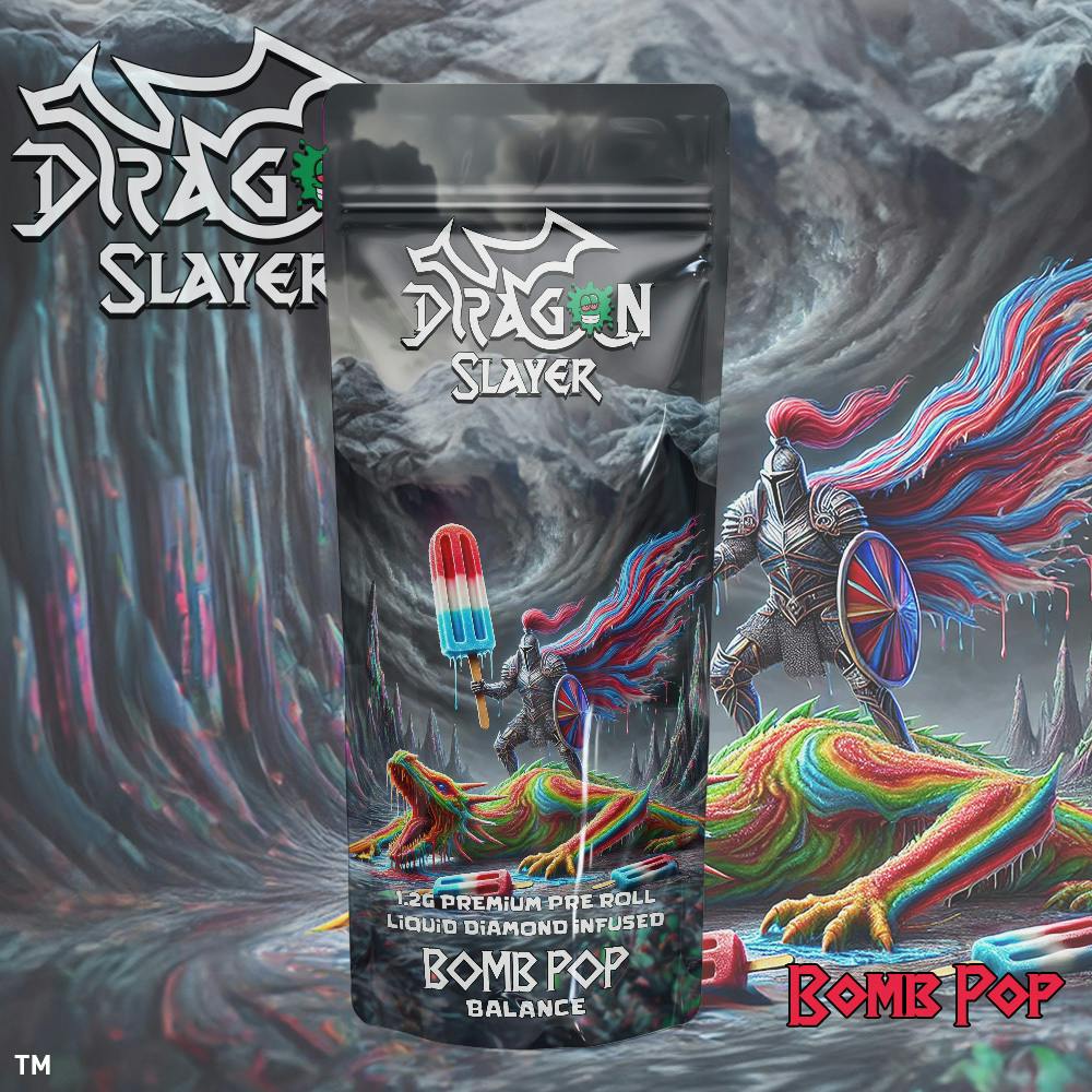 Dragon Slayer | Bomb Pop | 1.2g Infused Preroll