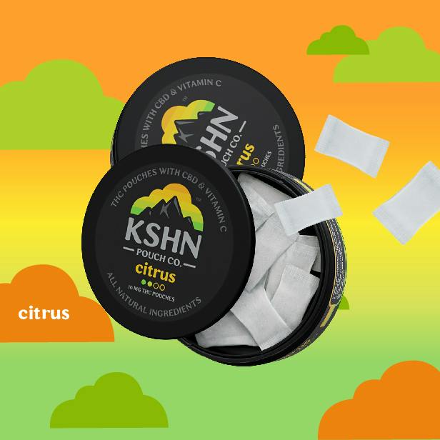KSHN Pouch Co. | Citrus THC Pouch