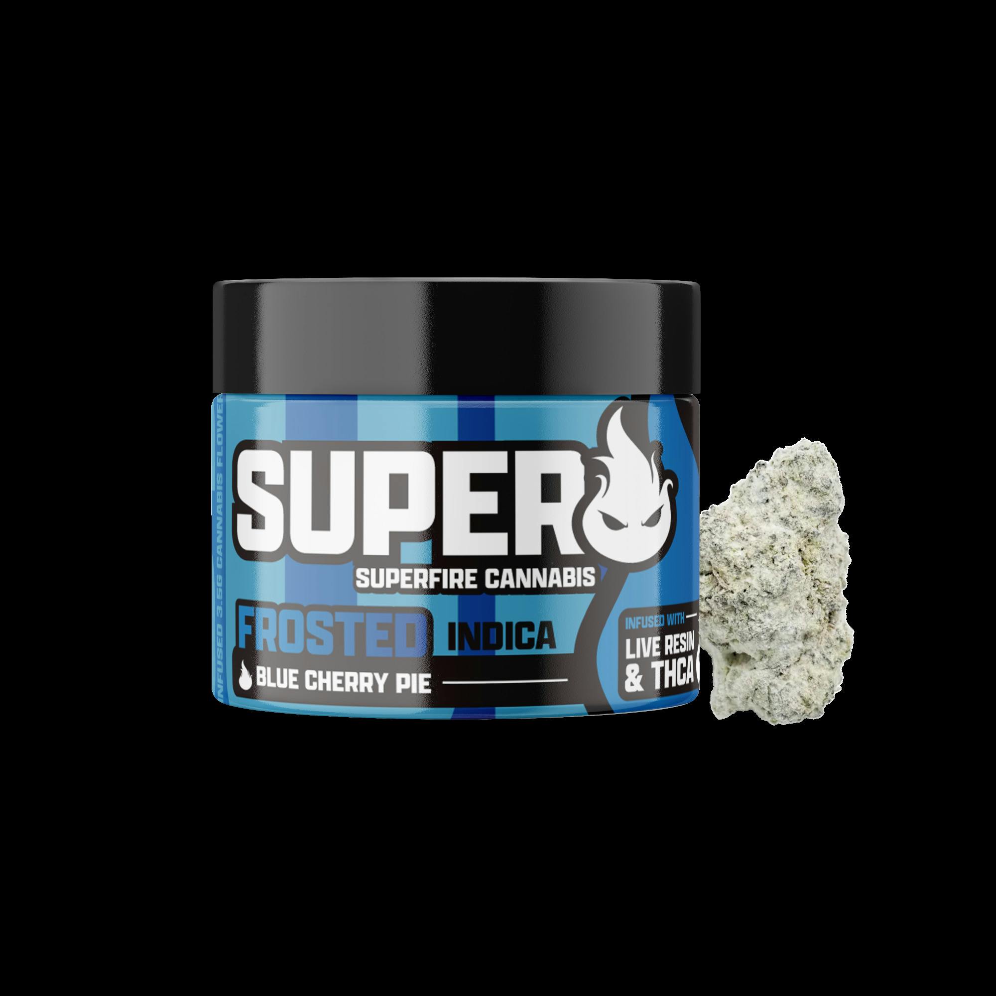 SuperFire | Blue Cherry Pie | 3.5g Snowballs