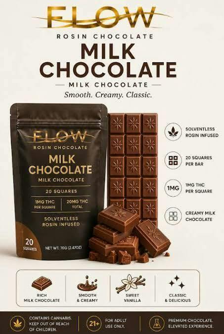 Flow | MIlk Chocolate Rosin Bar