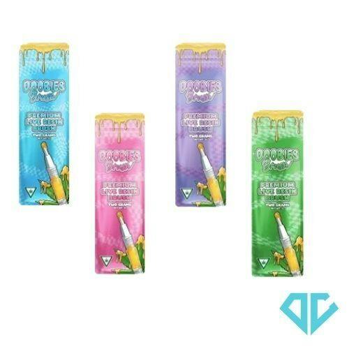 Doobies Permanent Peach Live Resin Brush 2g