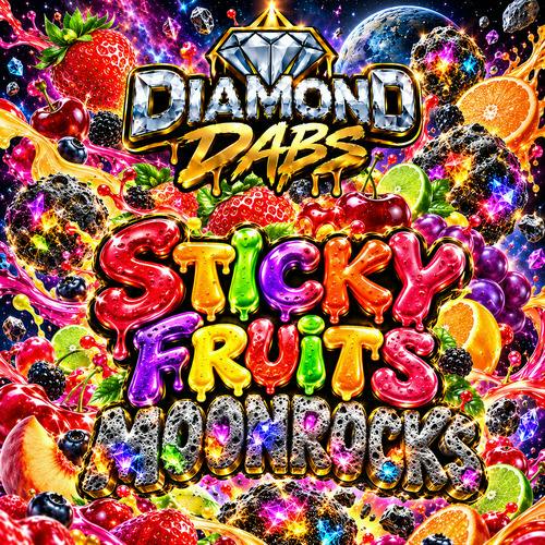 DELI - DIAMOND DABS Sticky Fruit Moon Rocks