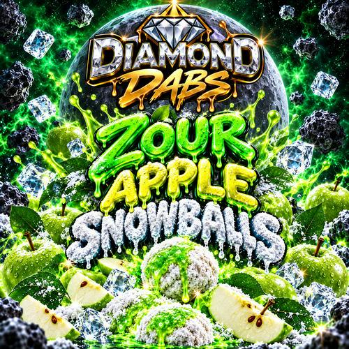 DELI - DIAMOND DABS Zour Apple Snowballs