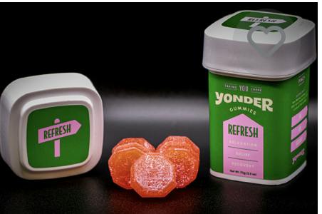 Yonder | Refresh Strawberry Kiwi 100mg
