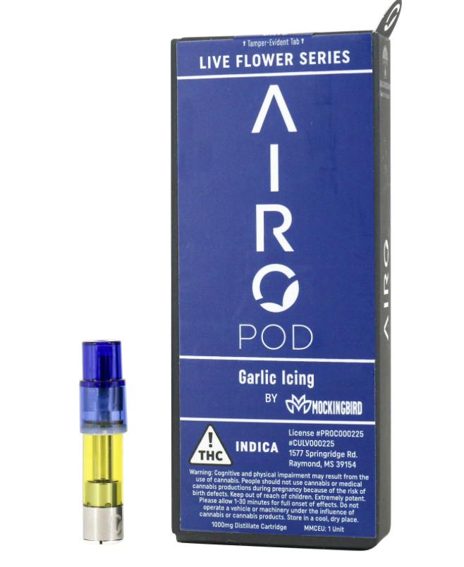Garlic Icing - 1g Pod Vape - Airo Pod