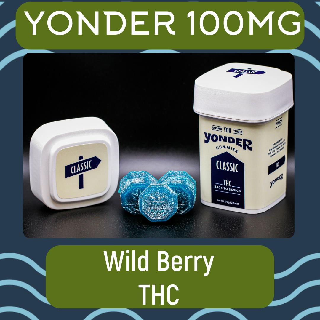 Classic Wild Berry - Minis 100mg Gummies - Yonder