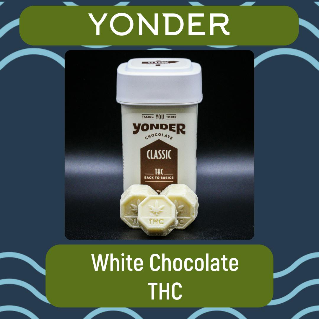 White Chocolate | 100mg Chocolate | Yonder
