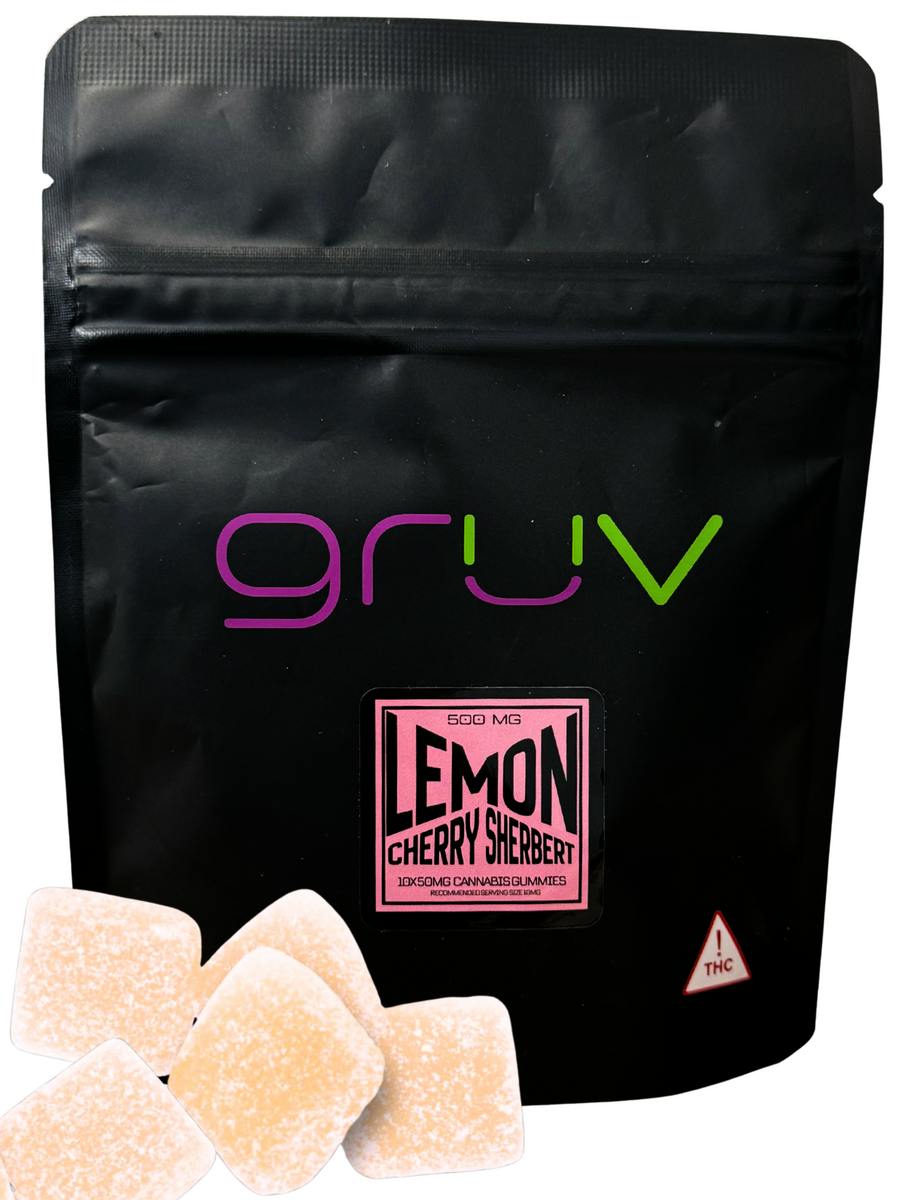Lemon Cherry Sherbet – Gummies – 500mg
