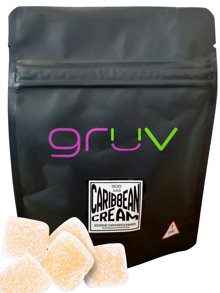 Caribbean Cream 500mg FSO Edibles - Gruv