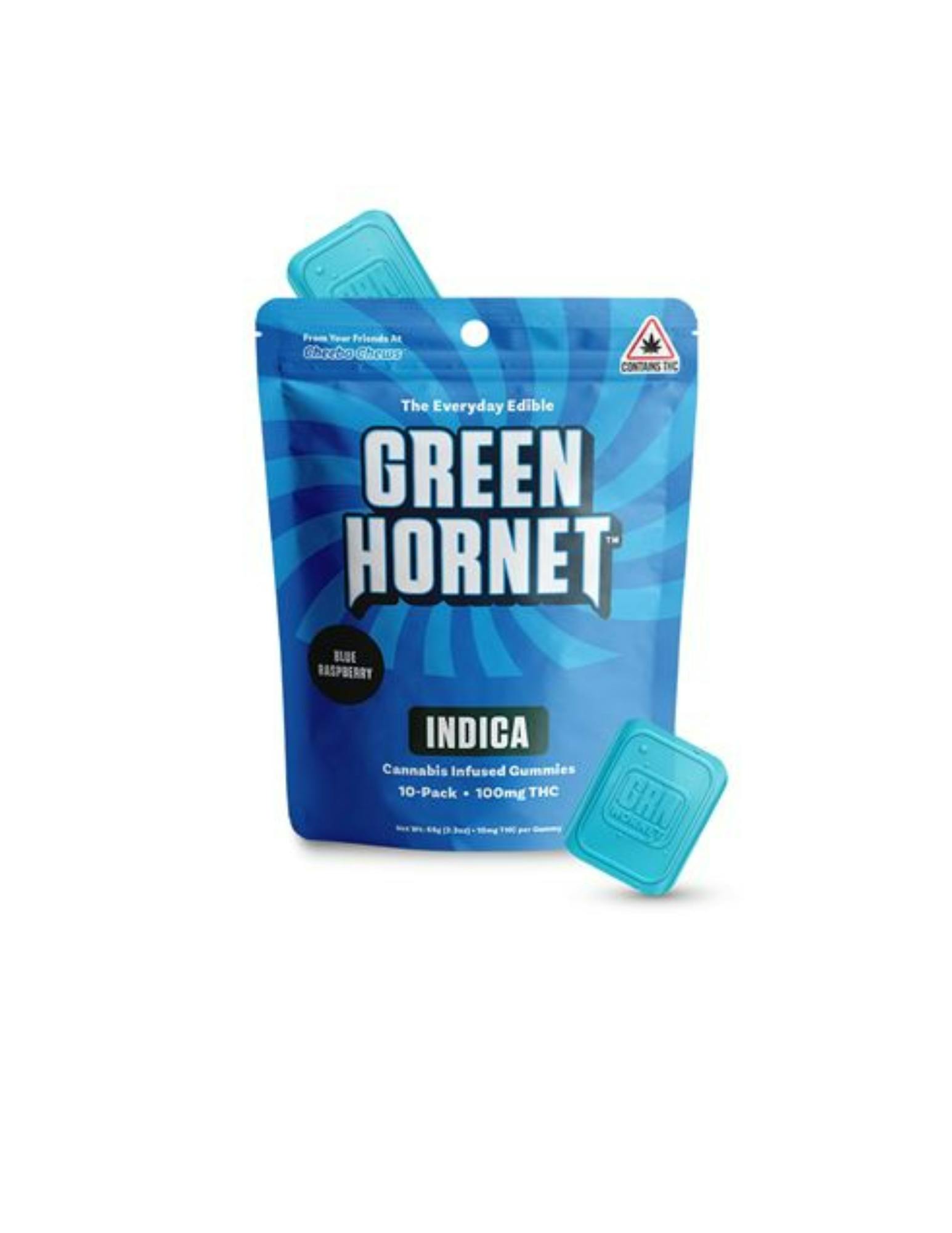 Blue Raspberry Indica Gummies | Gummies | 10pk | 10mg/ea