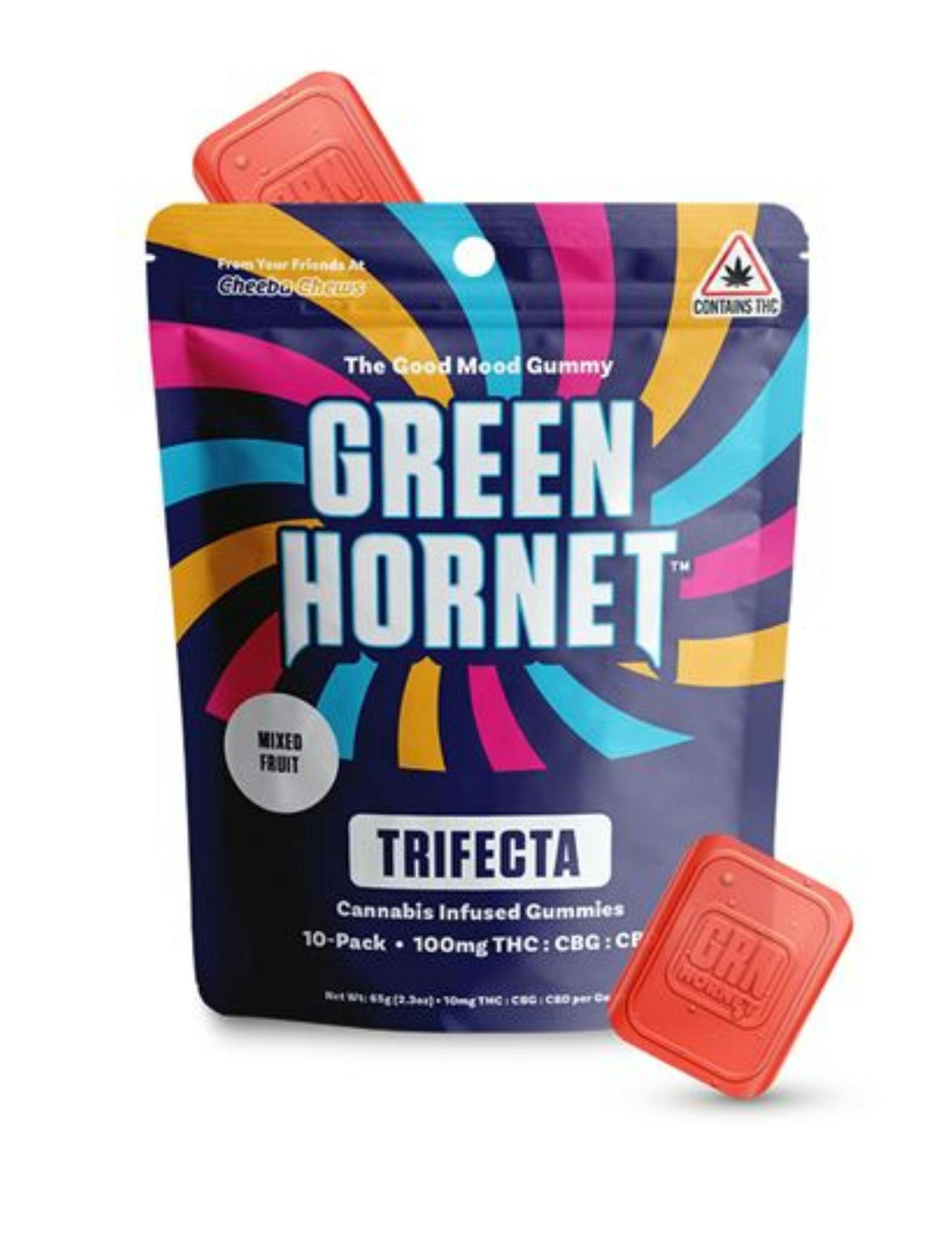 Trifecta Mixed Fruit Gummies | Gummies | 10pk | 10mg/ea