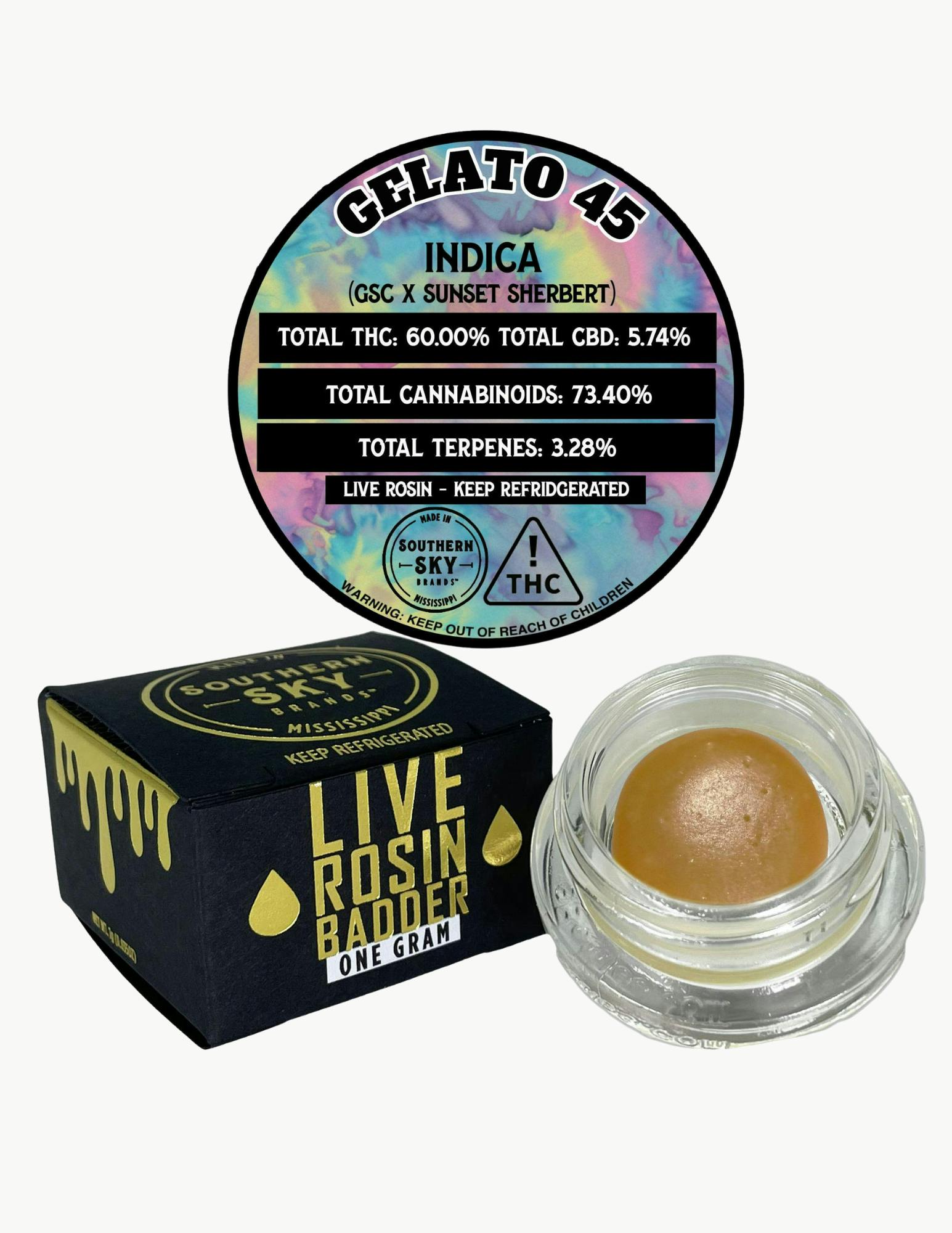 G45 | Live Rosin | Jam | 1g