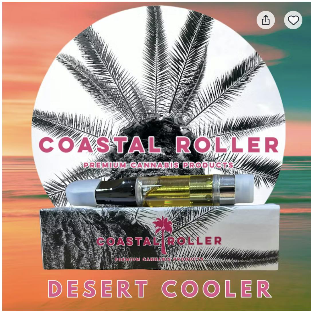 1g 510 - Coastal Roller - Desert Cooler - 56.95% - 9823