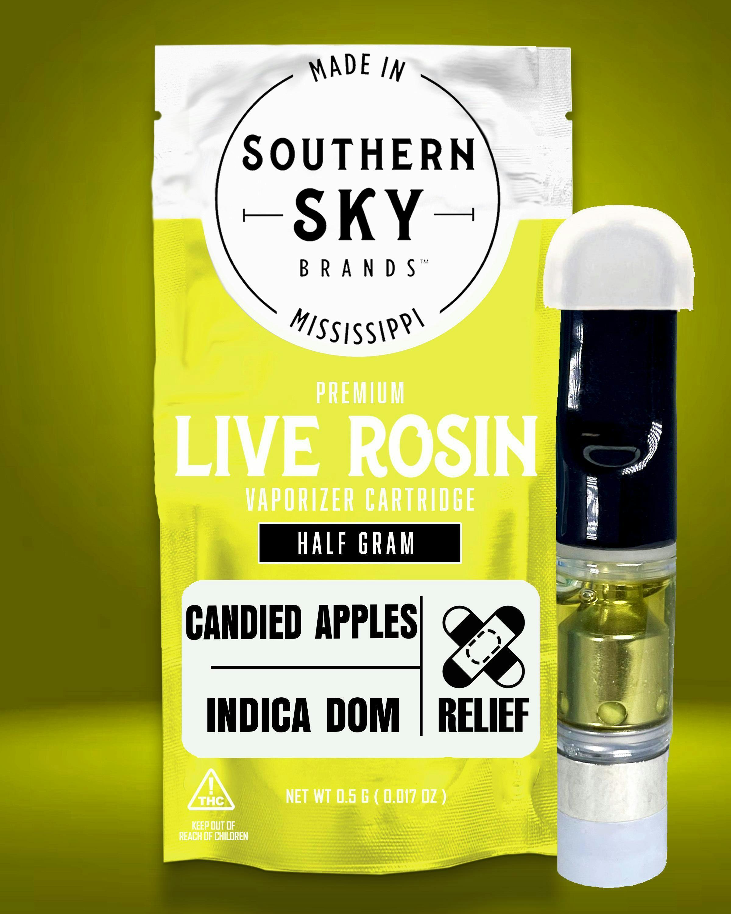 Candied Apple | Live Rosin Cartridge | 0.5g