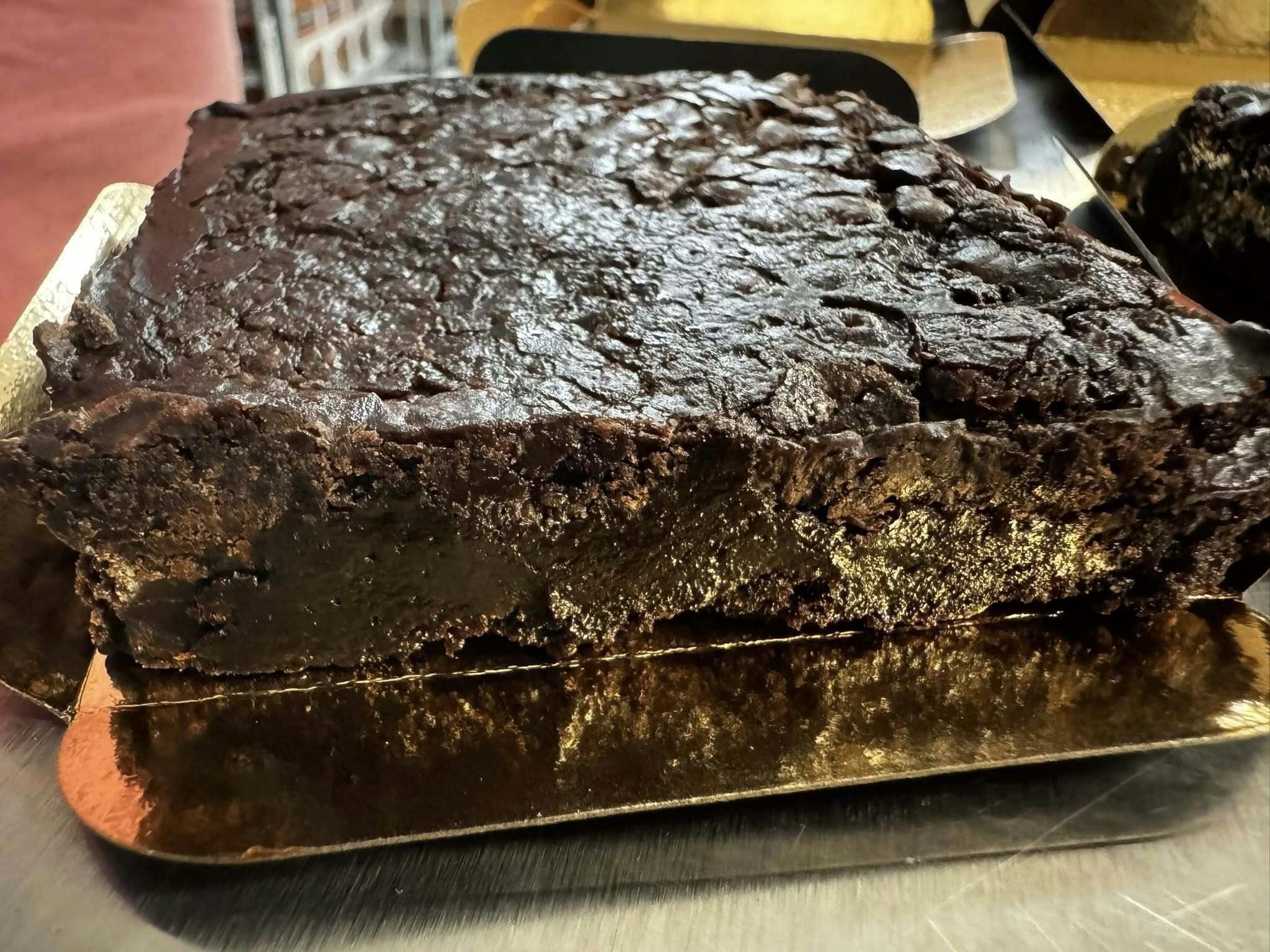 Double Dark Chocolate Brownie 100mg - Canna Green Gables