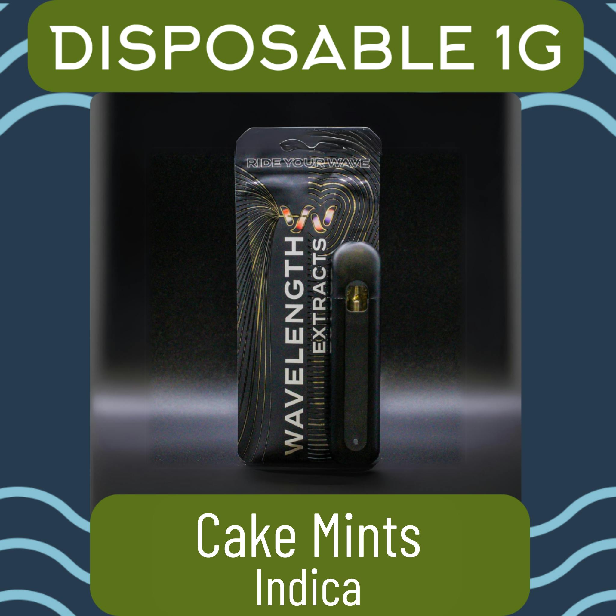 Wavelength | Cake Mints | 1g LR AIO