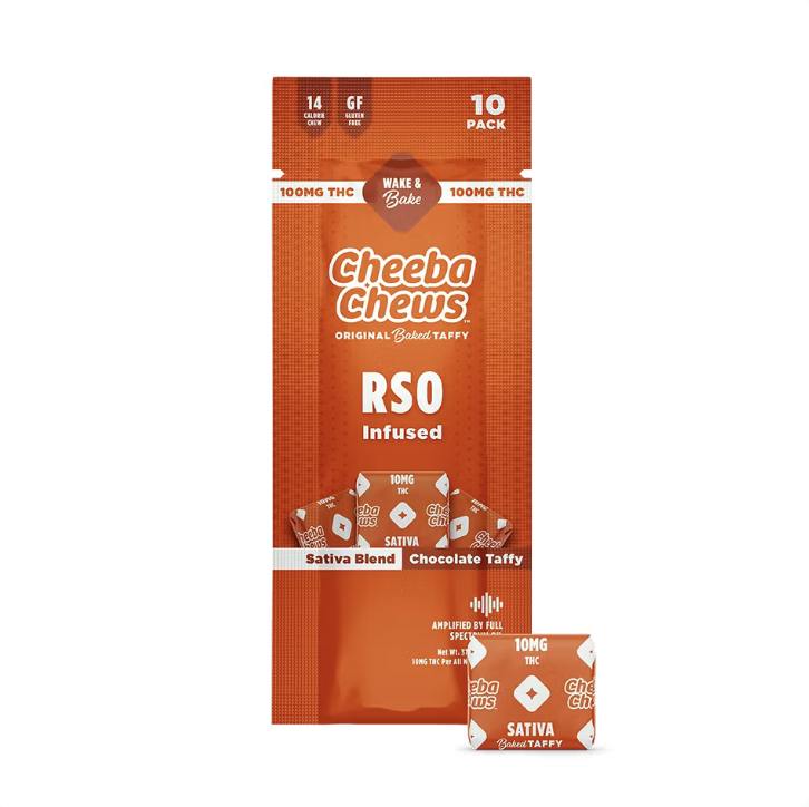 Sativa Chocolate Taffy Chews | 100mg