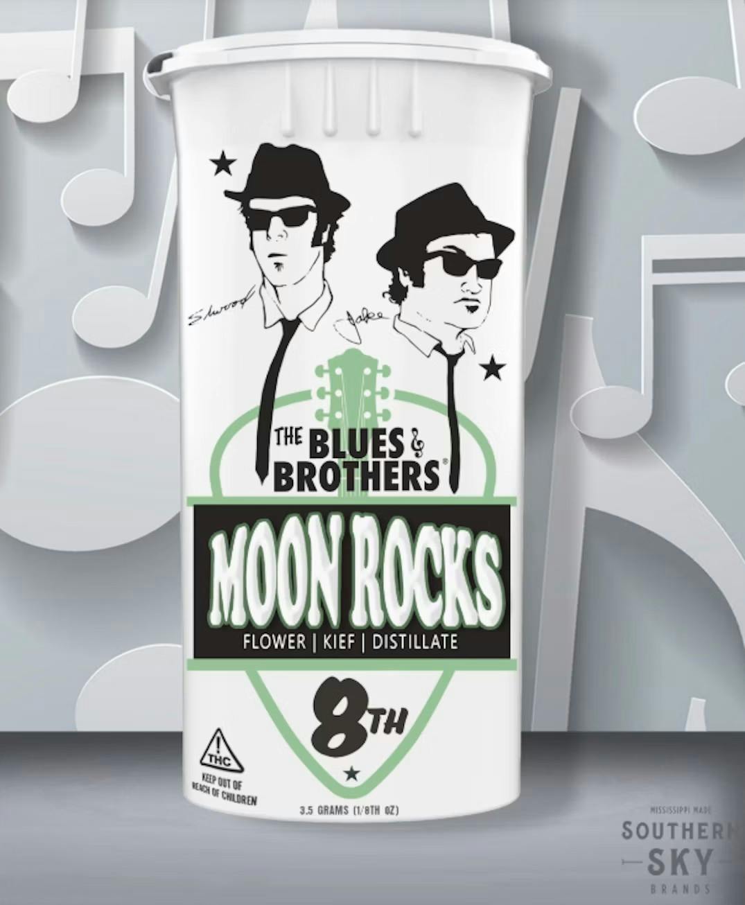 Terp Burger 3.5g Moonrocks - Blues Brothers - 52.3% - Indica