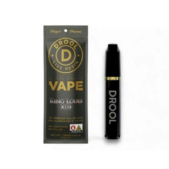 King Louis XIII 1g Live Resin Disposable - Drool - Indica
