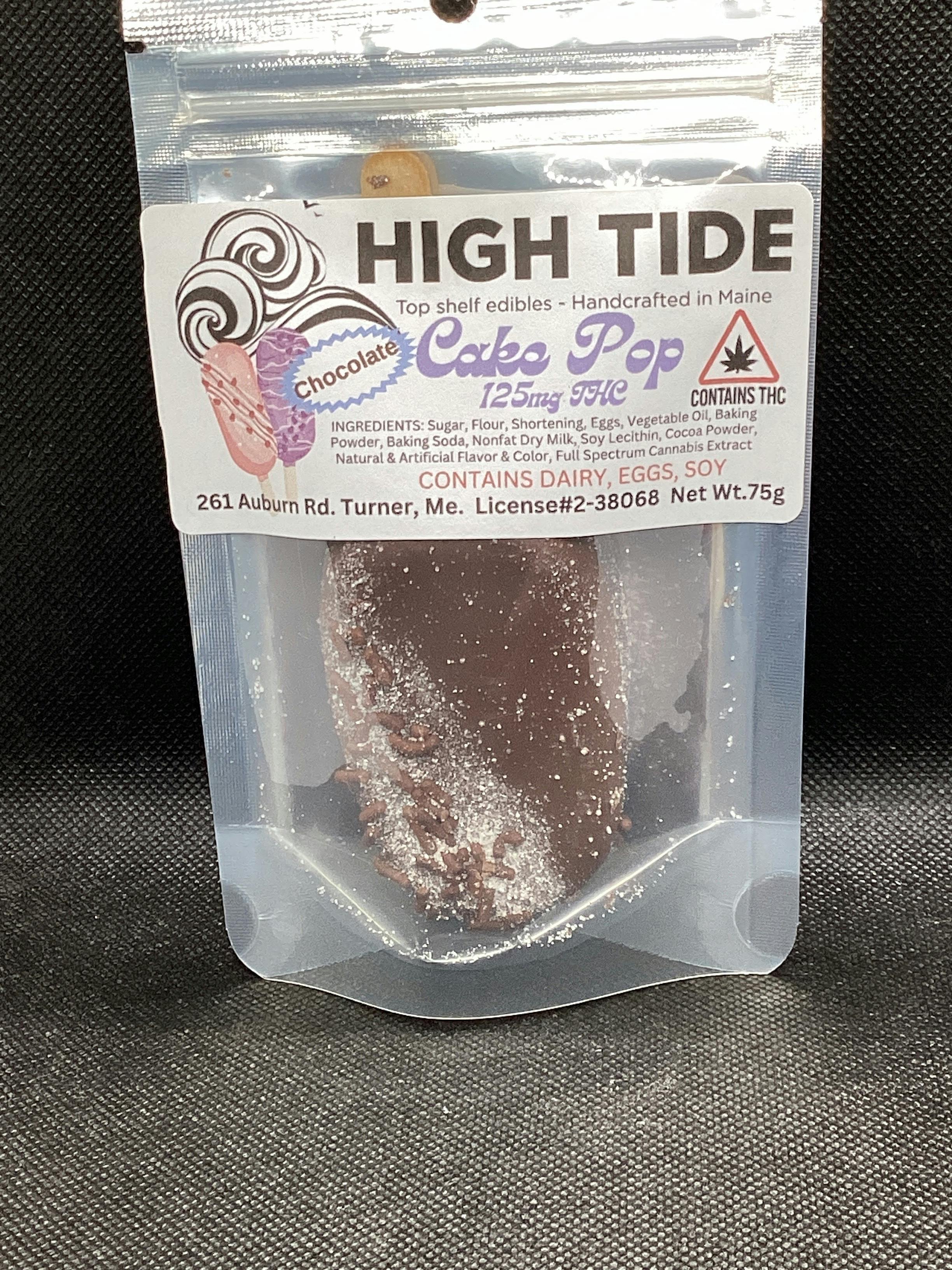 High Tides- Chocolate- Cake Pops- 125MG