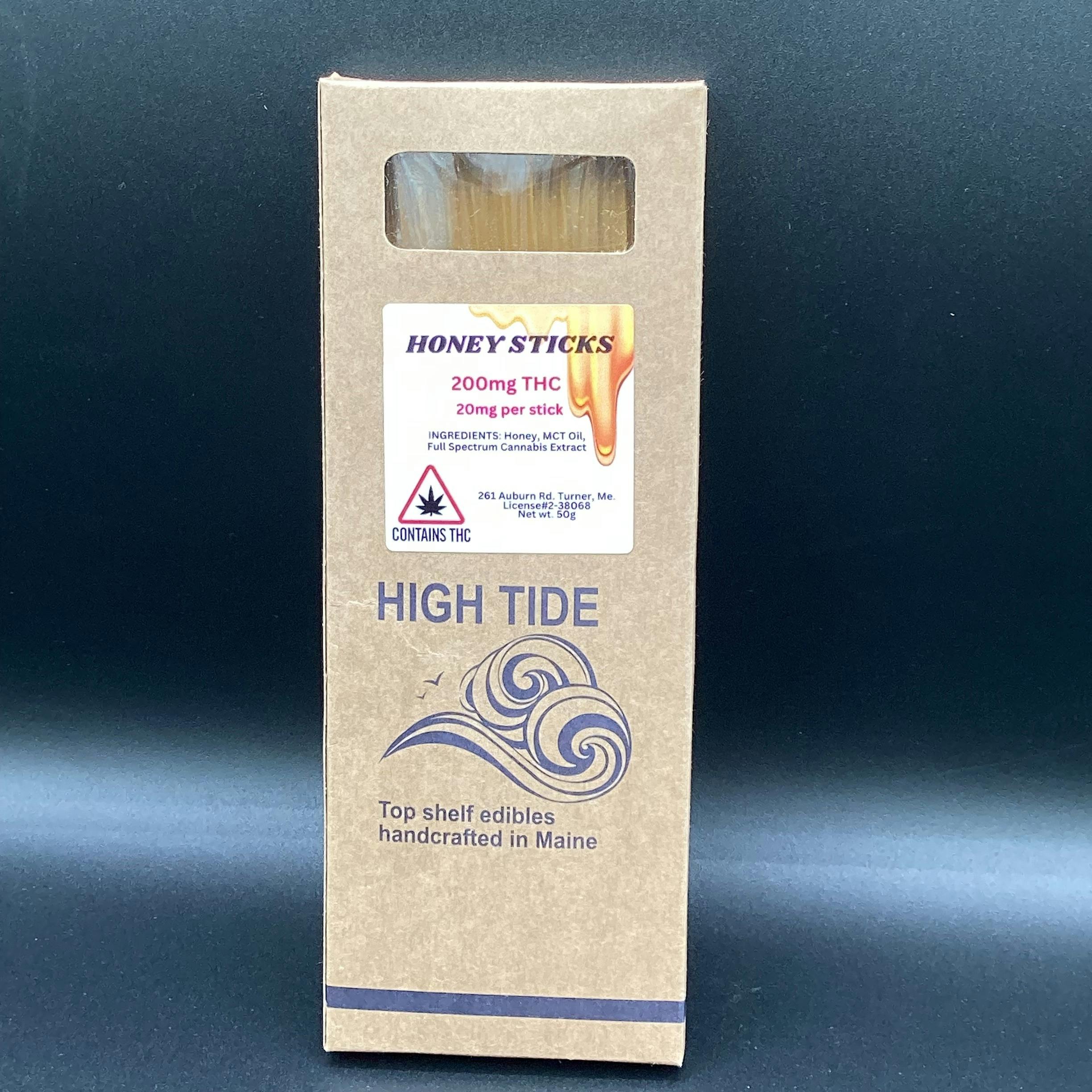 High Tides- Honey Sticks- Original- Box- 200 MG