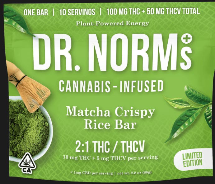[Dr. Norm's] — Crispy Rice - - Matcha