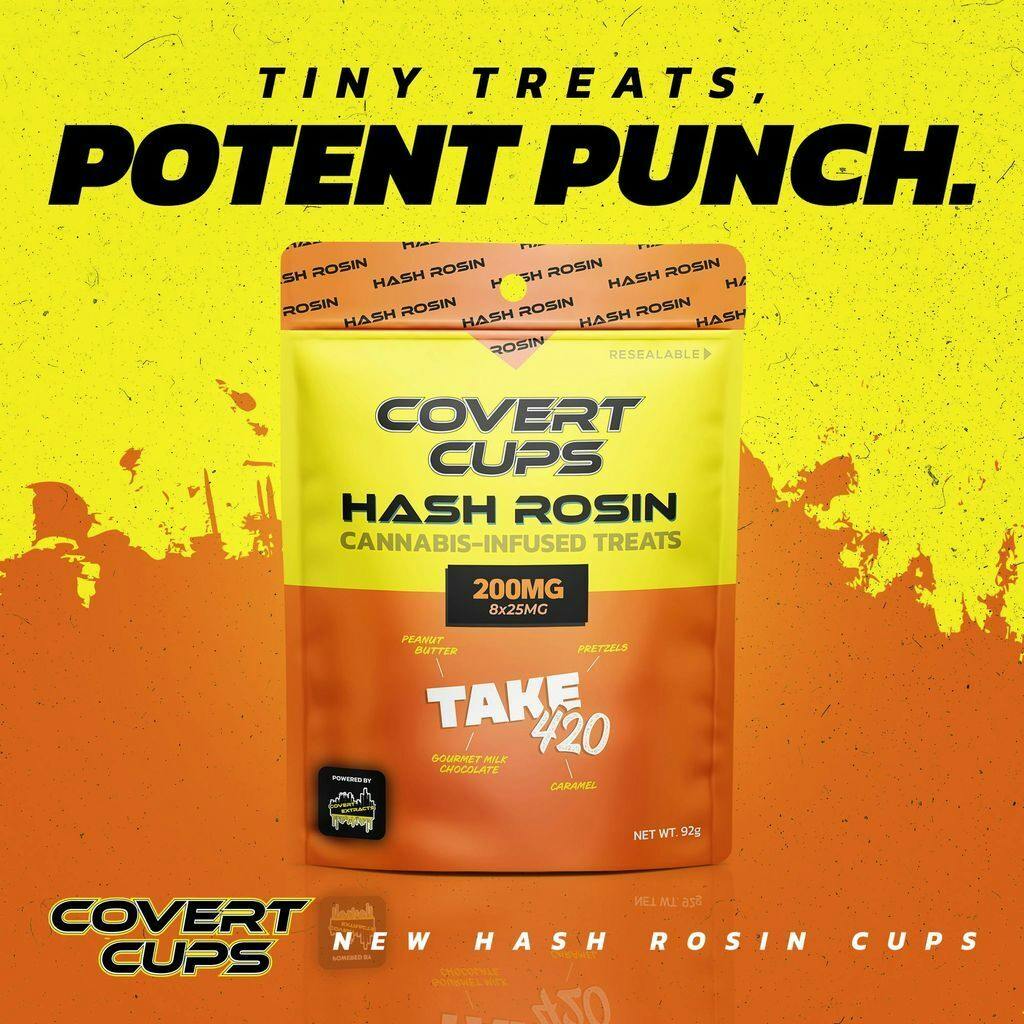 Covert Cups Rosin Wizard Cups 200mg