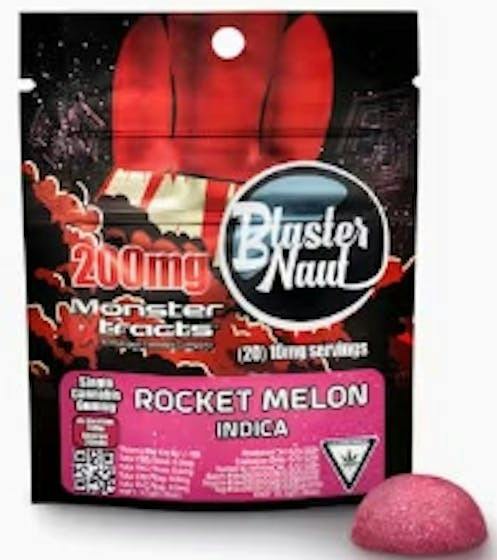 Monster Rocket Melon Single (Indica) Single Gummy 200mg