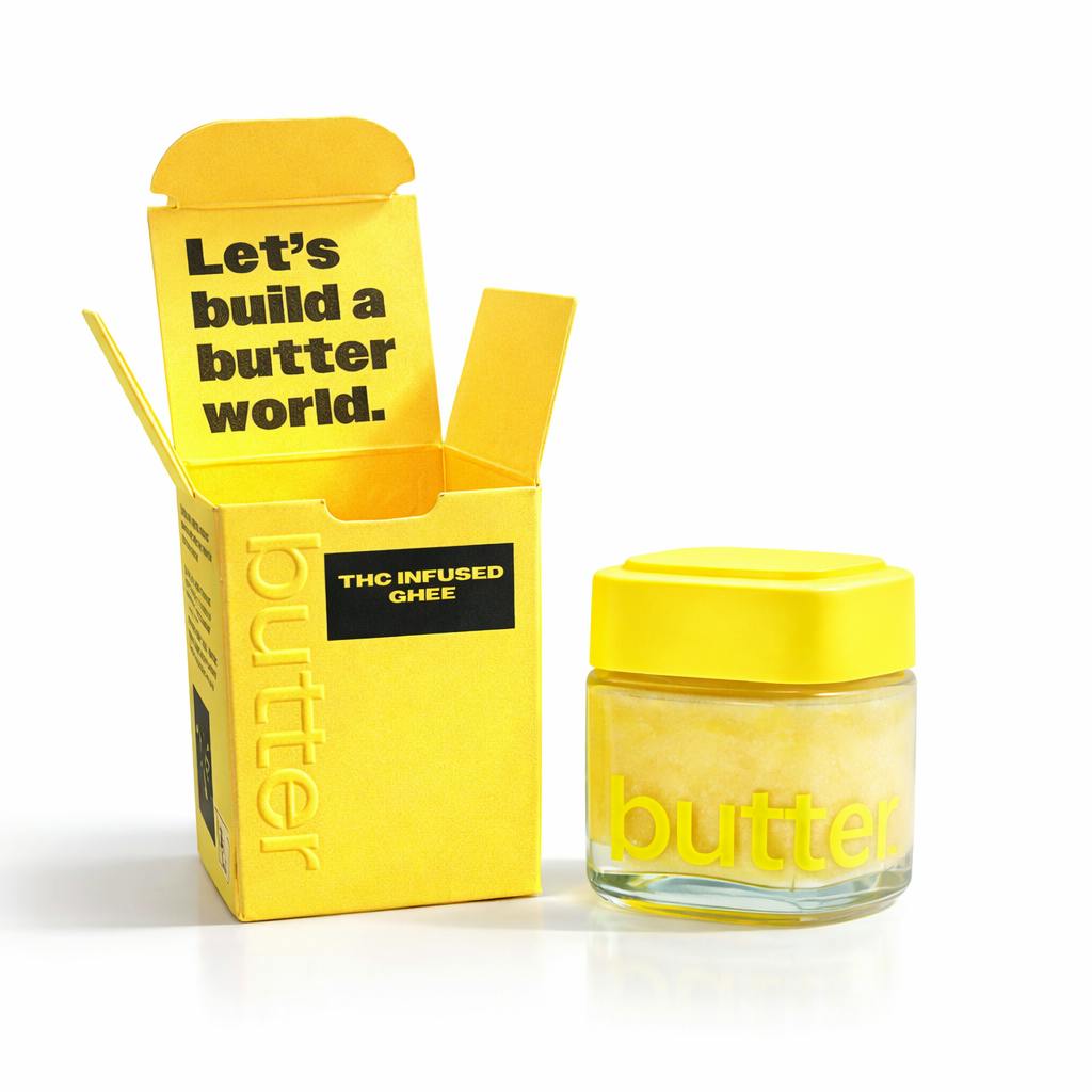 Butter | Ghee Butter | Live Rosin Infused | 3.5oz