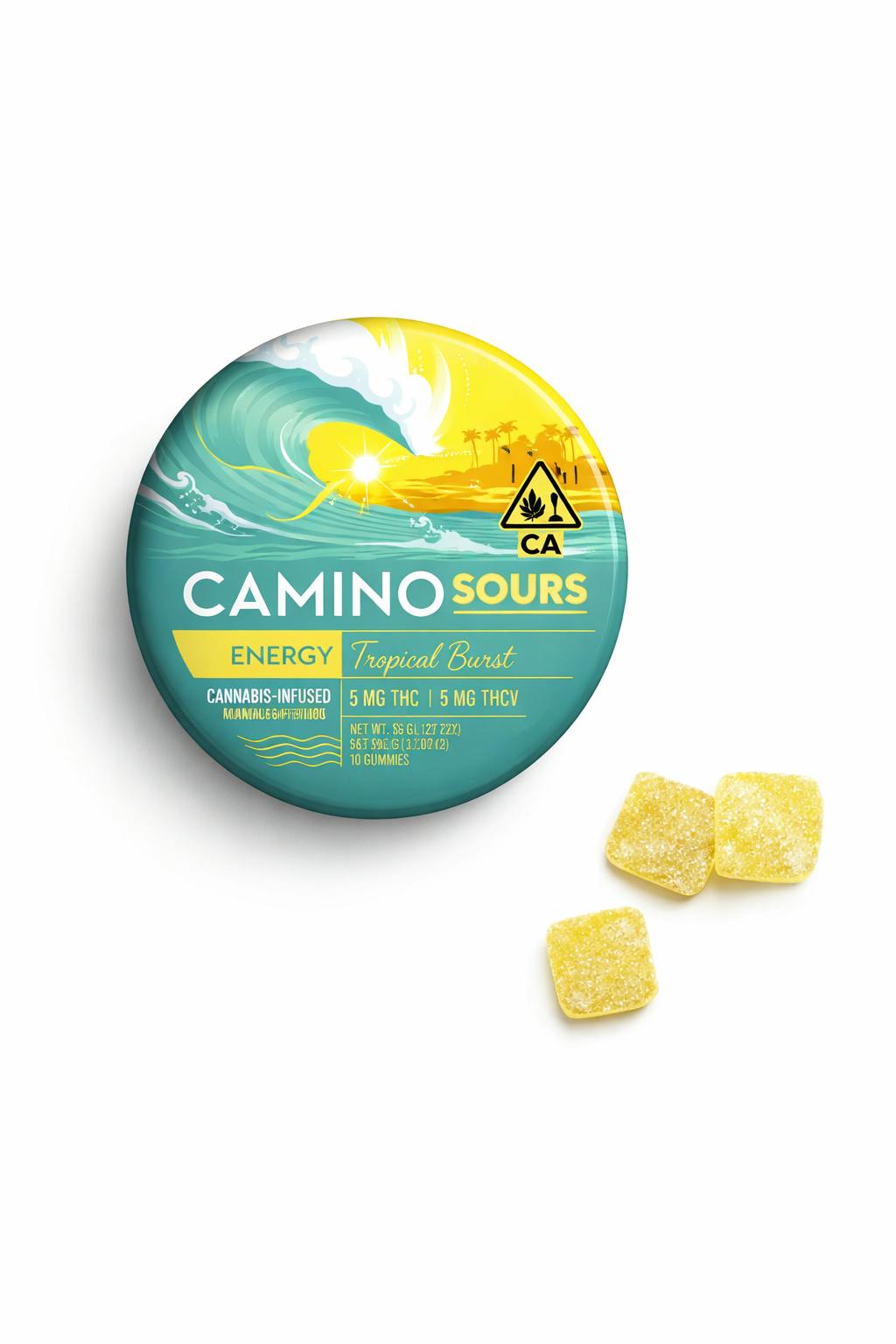 Camino | Tropical Burst Sour | Energy | 20 Pack