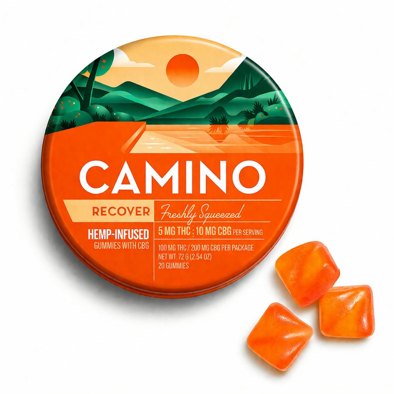 Camino | Fresh Squeezed | Recover | 10-pk