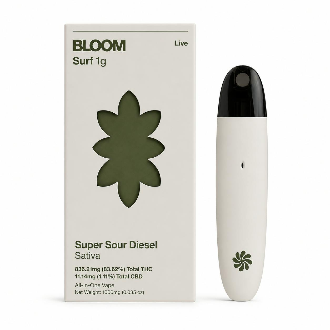 Bloom | Live Surf | Super Sour Diesel | 1g