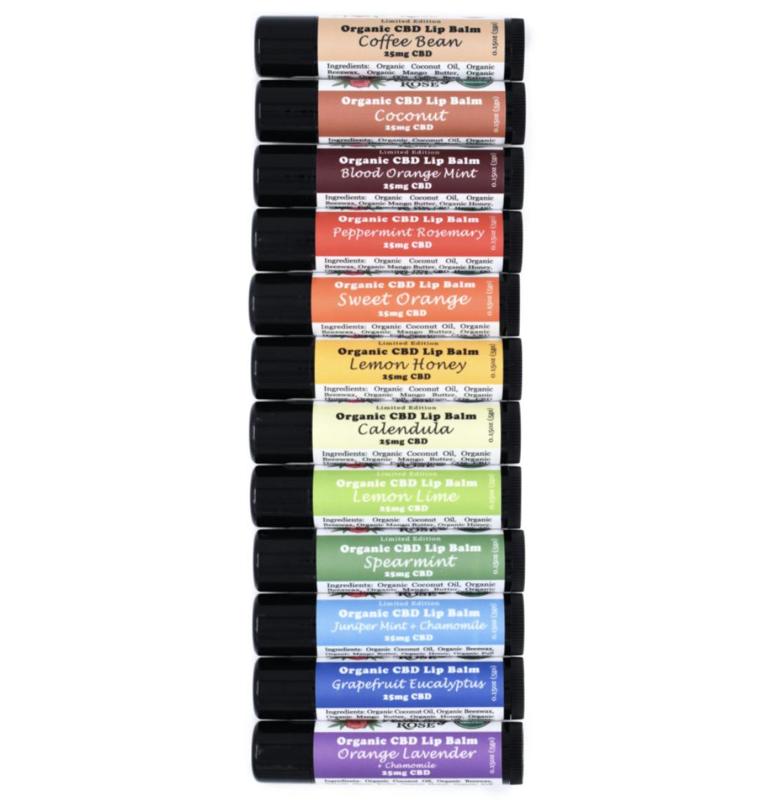 CBD Lip Balm Assorted Flavors 0.15oz (25mg CBD) at Tree House Craft Cannabis Groton