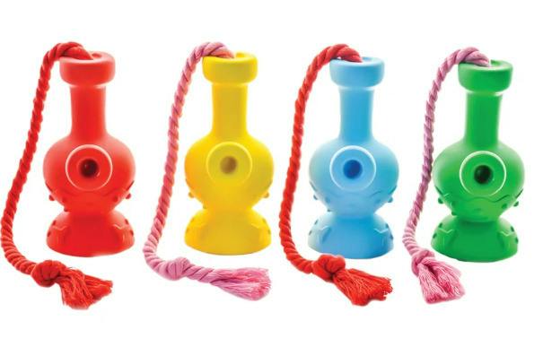 Tug & Toke Water Pipe Dog Toy