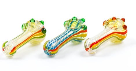 Rasta Latti Spoon Pipe 3.5"