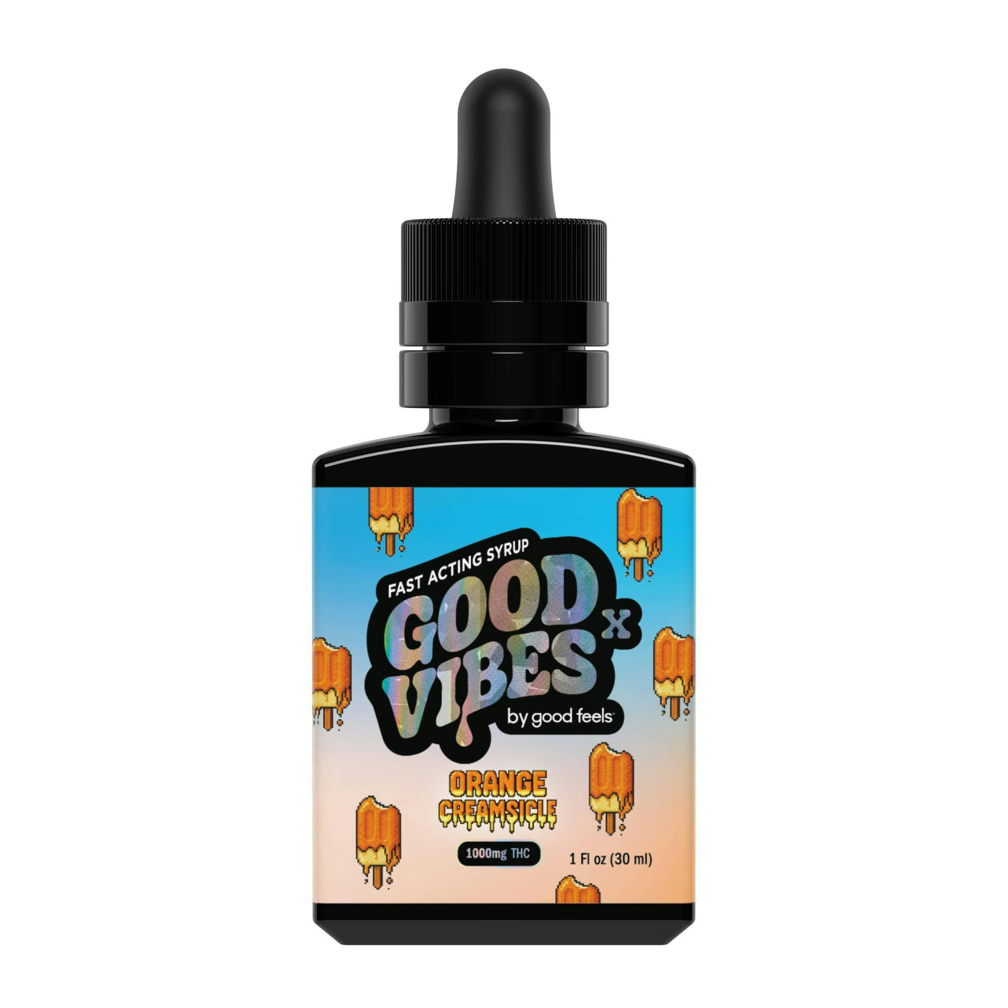 Orange Creamsicle Fast-Acting Syrup 30ml (1000mg)