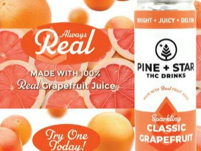 Classic Grapefruit Seltzer 12oz (5mg)