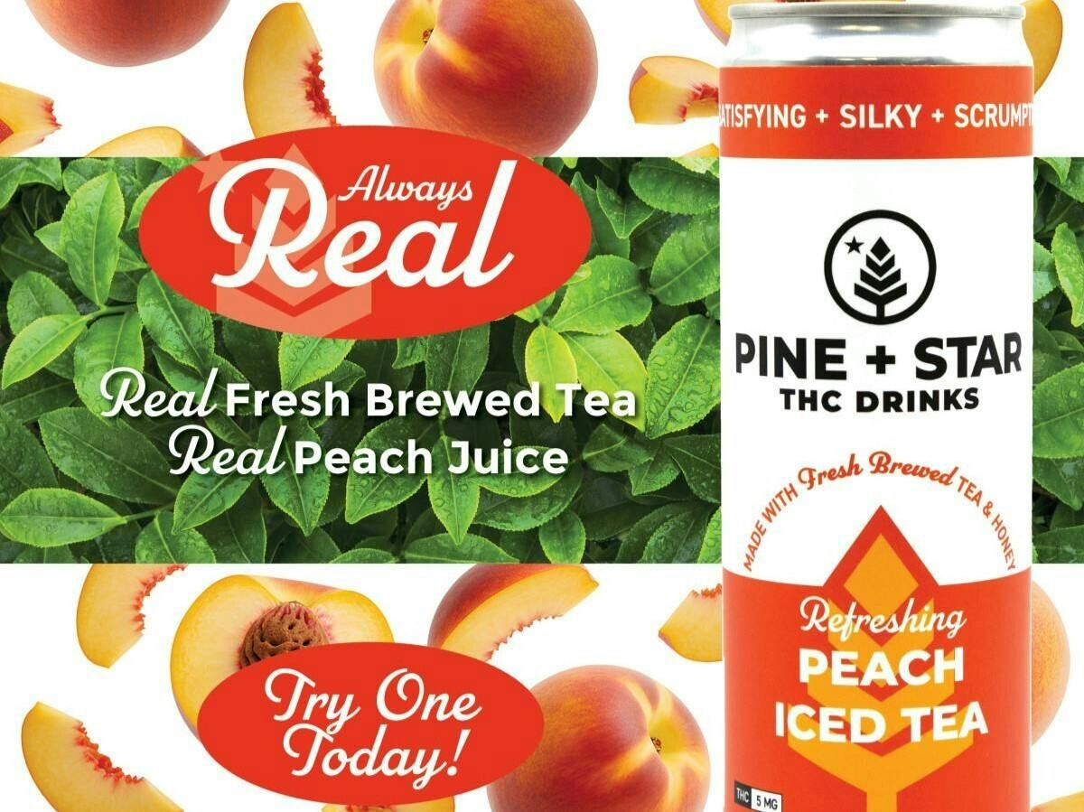 Peach Iced Tea 12oz (5mg)