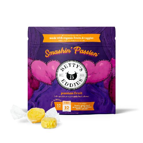 'Smashin Passion' Passion Fruit Chews 10pk (50mg)