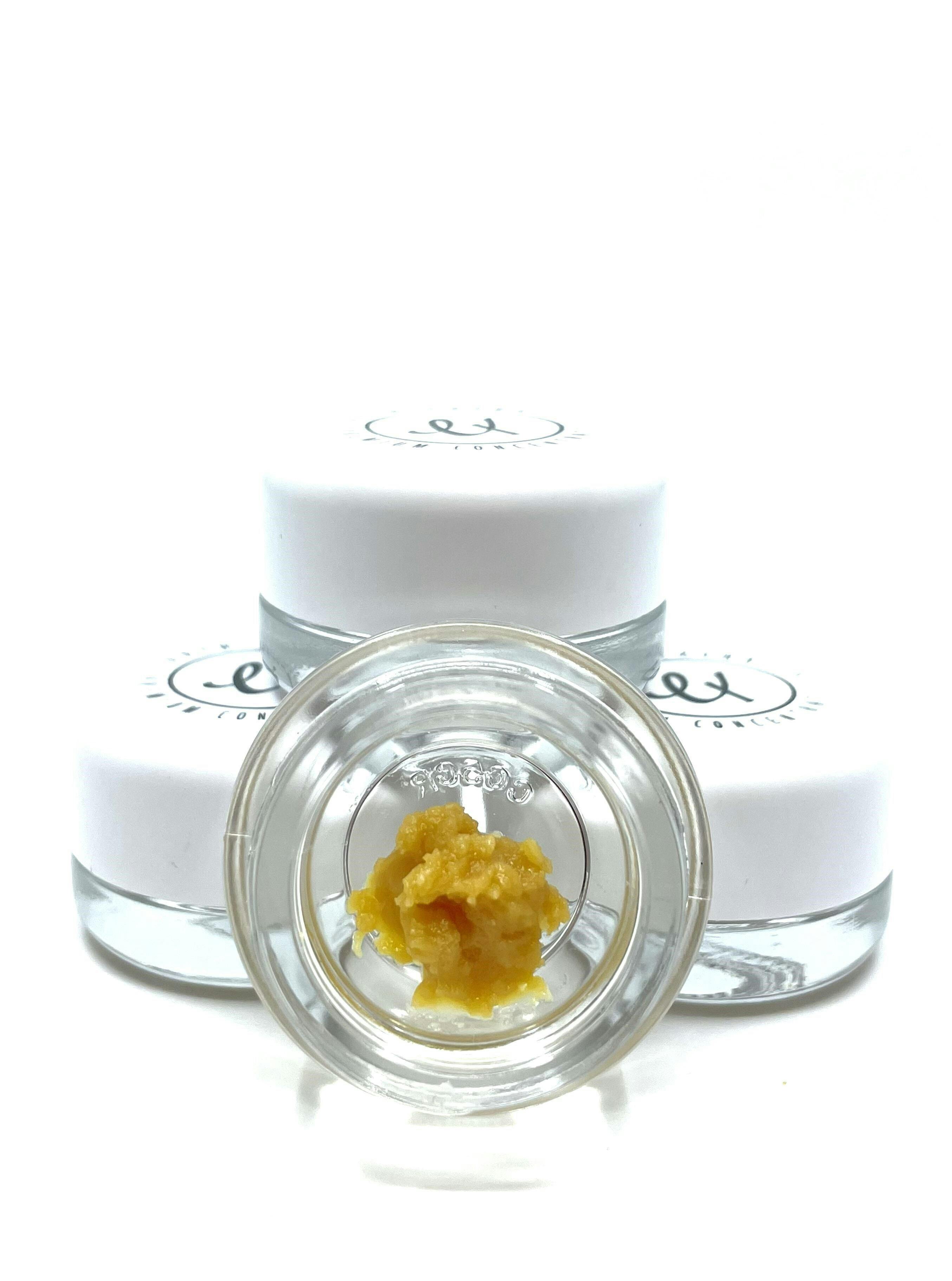 EARTH EXTRACTS CURED RESIN PURPLE ICE WATER BADDER 1G
