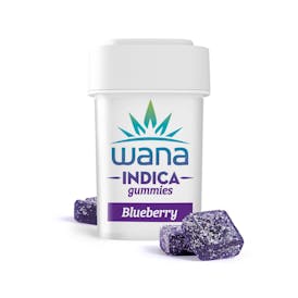 RVR | Wana | Blueberry | Gummies | Indica