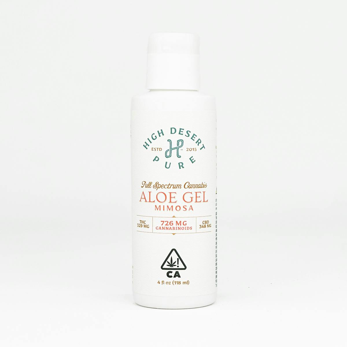 High Desert Pure - Aloe Gel - Mimosa 1:1 THC:CBD 730mg - 4oz