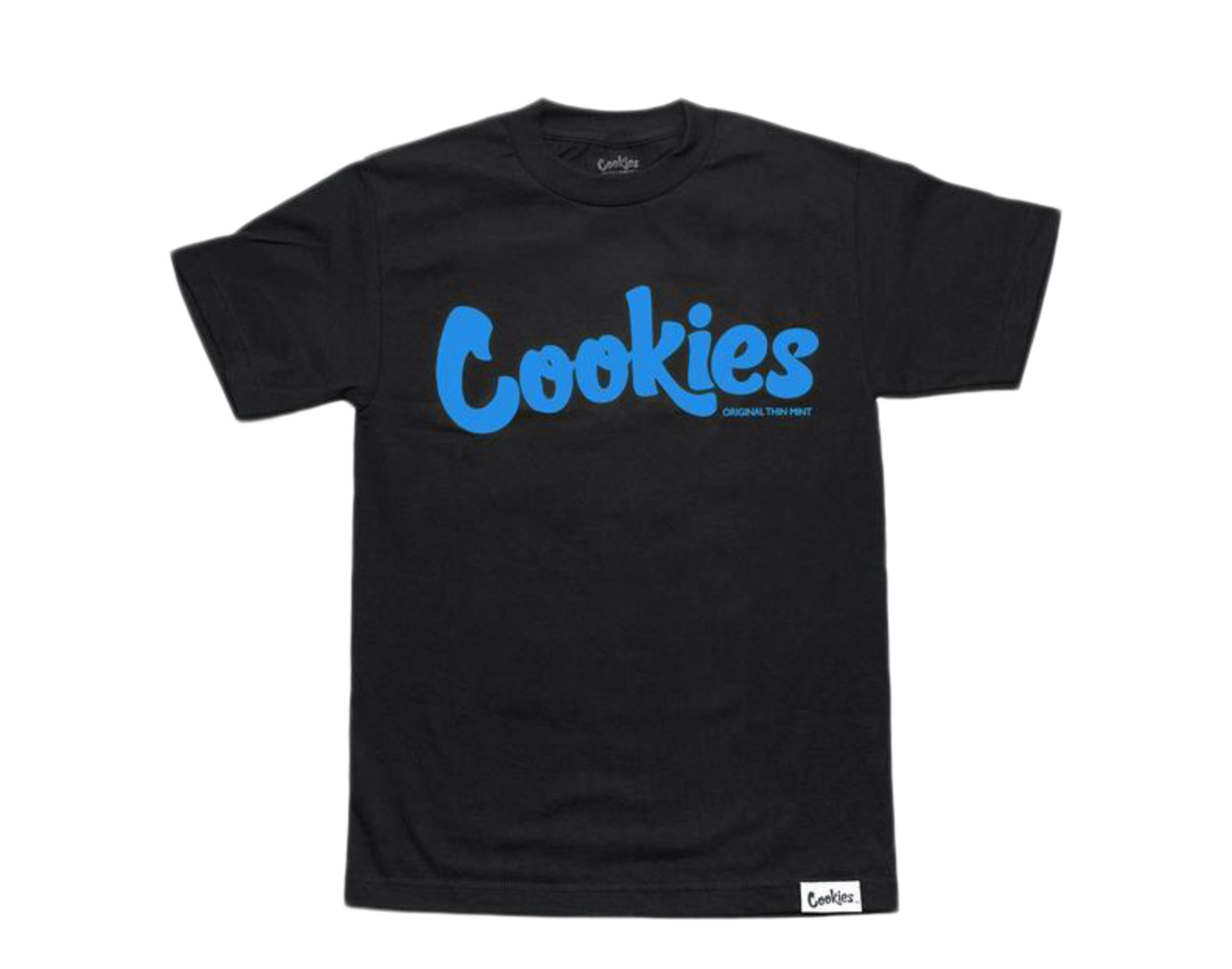 Cookies - 909 - Tee - Black/Cookies Blue