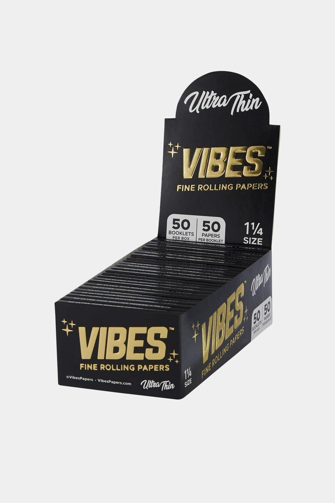 Ultra Thin - Black - 1 1/4