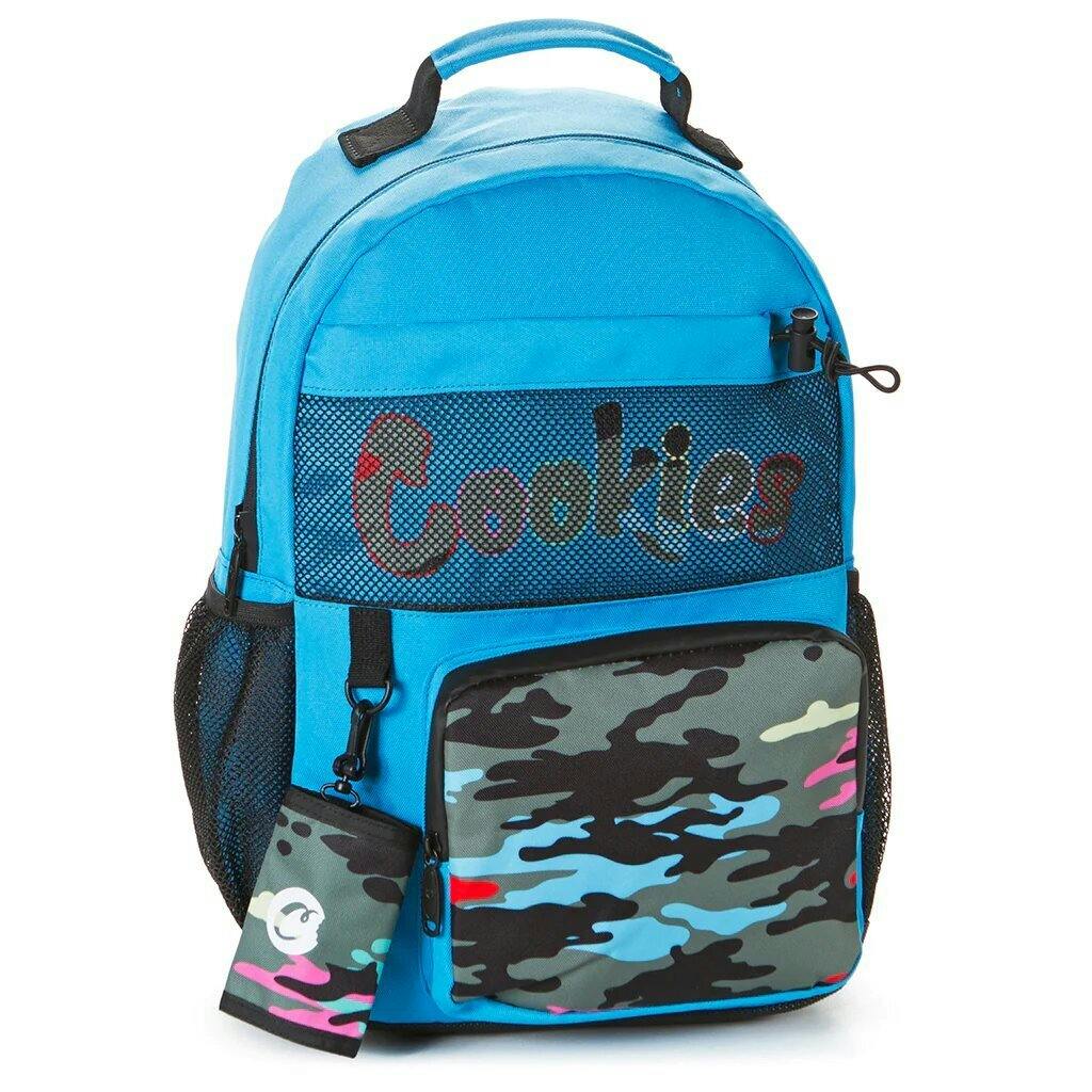 Cookies - Backpack - Escobar Smell Proof - Poly Canvas - Cookies Blue