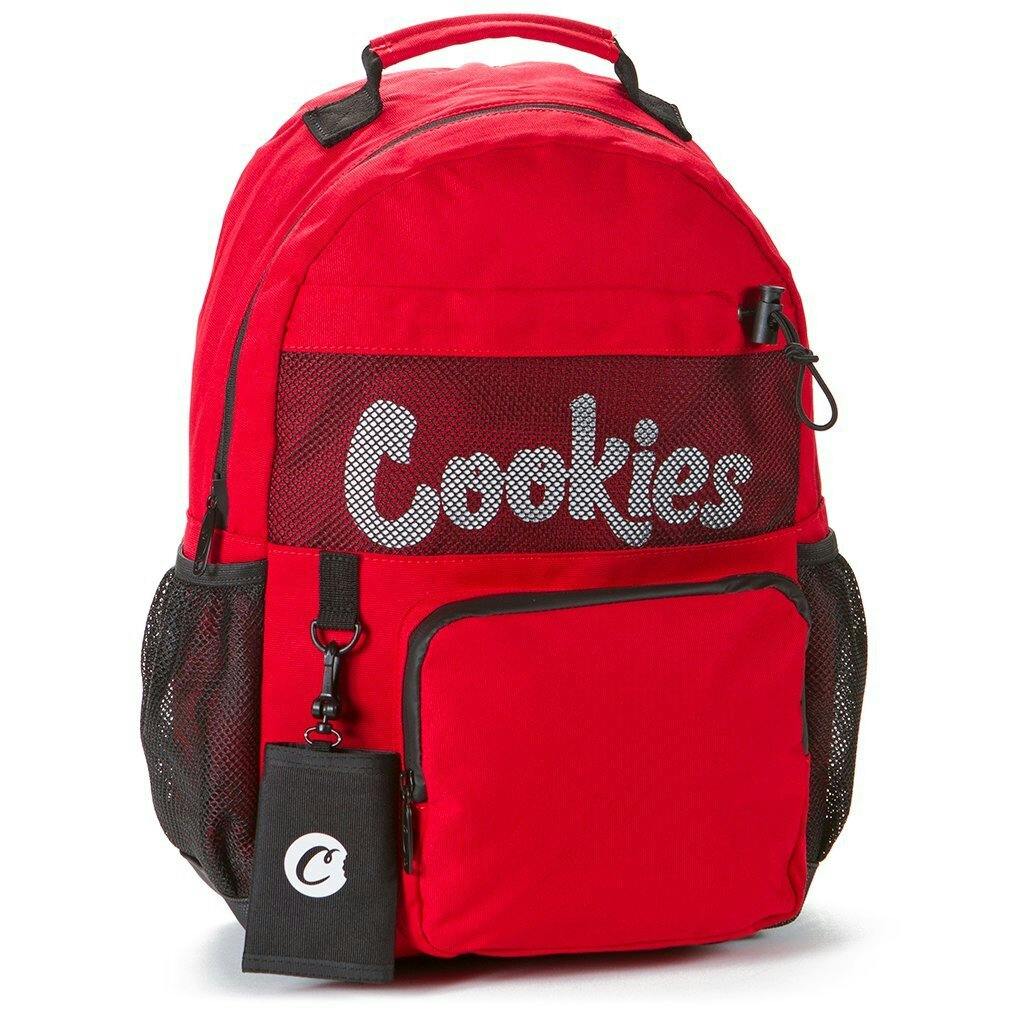 Cookies - Backpack - Stasher Smell Proof - Canvas Mesh - Red